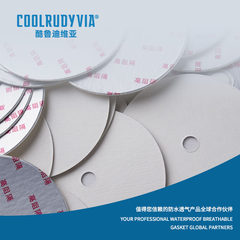 Gasket breathable uiscedhíonach