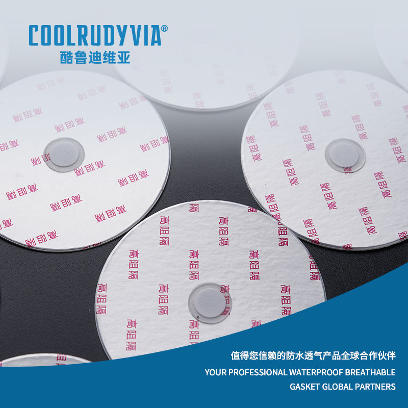 Gasket breathable uiscedhíonach